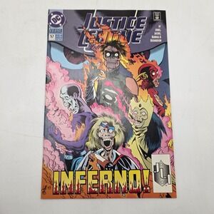 DC Comics Justice League International 57 Inferno Green Lantern Flash Modern Age